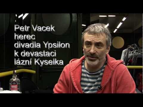 Petr Vacek hovoří o Mattoniho lázních Kyselka