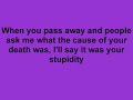 Click here to watch this video Funny Comebacks, Insults, Jokes, Putdowns