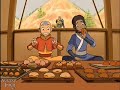 let aang love katara