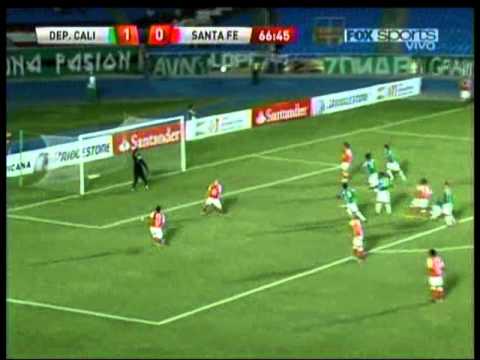 El Gol de Sergio Galvan al Cali (Copa Suramericana)