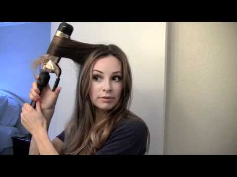 how to use a 2 inch curling iron