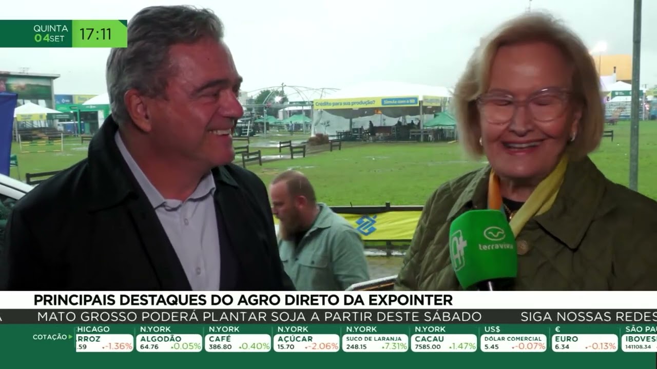 Principais destaques do agro direto da Expointer