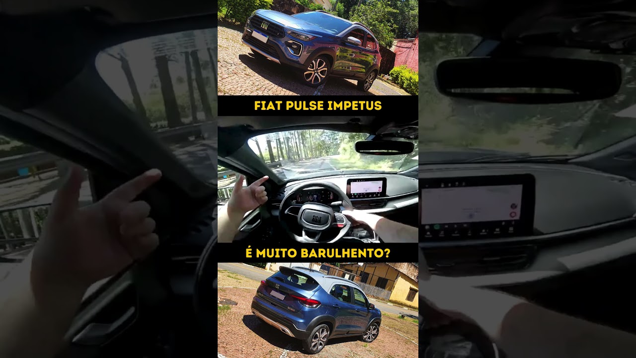 Fiat Pulse é um carro que faz muito barulho? #fiatpulse