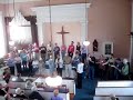 shape note singing in monterey, ma
