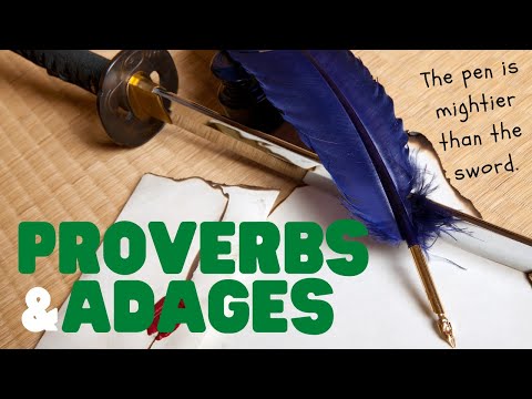 Proverbs and Adages | Learn all about Proverbs and Adages for Kids Thumbnail