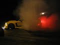 15 aout acadie  mustang supercharge burn out  spin tire