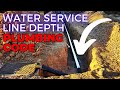 How Deep Are Main Water Lines Buried