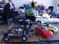 Hobbytown Oshkosh R/C racetrack pits