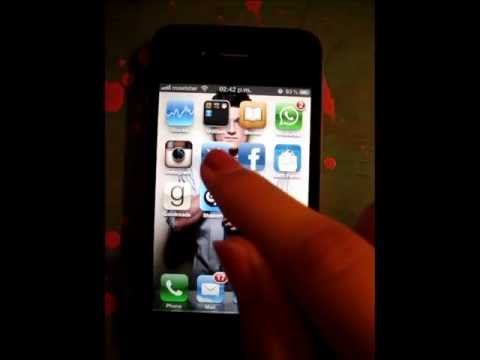 how to logout of twitter on iphone 4