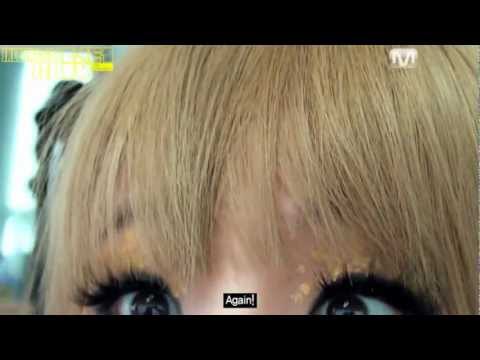 cltv - CL sneaking around 2NE1TV cameras, talks about her sister Harin, dance with Jeremy Scott, sing IATB Japanese ver and tease Dara about her incredibly vain roo...