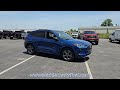 Used 2023 Blue Metallic FORD ST-LINE AWD video 1