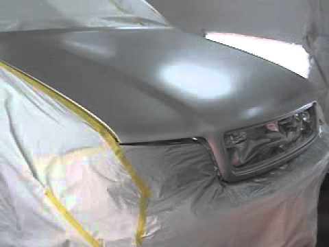 Audi A4 hood repair