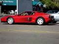 Red Ferrari Testarossa