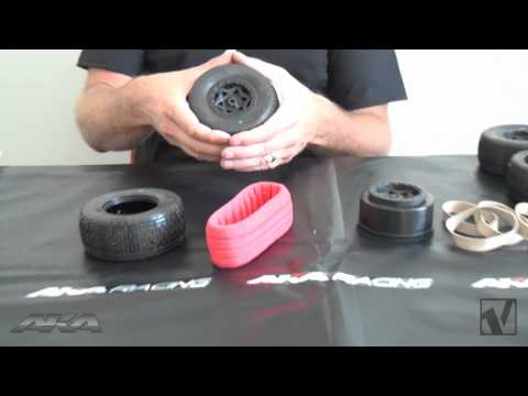 how to properly glue rc tires