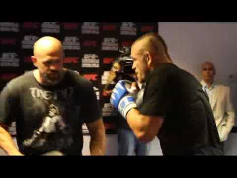 Chuck Liddell UFC 115 Media Workout