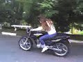 Pilotando uma moto