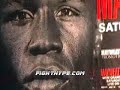 It didn't take long for tempers to flare as Floyd 