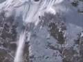 Big Extreme Cliff Skiing