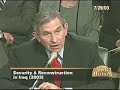 Wolfowitz and Biden - 2003 Senate Hearing on Iraq