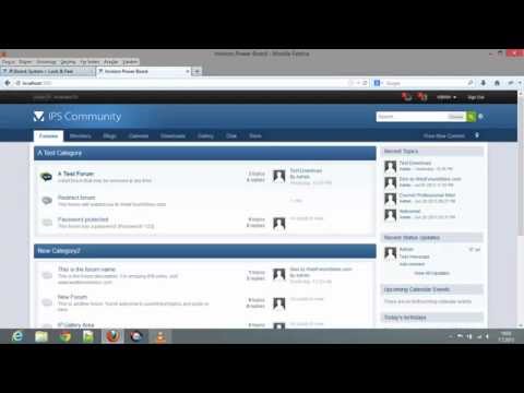 how to install ip board skin