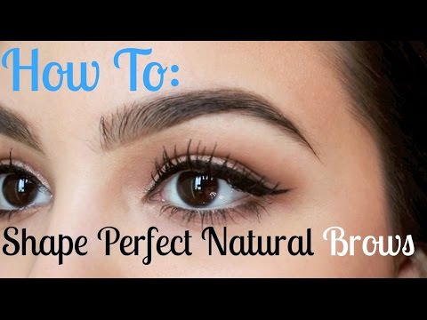 how to fix eyebrows