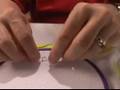 How to Cross Stitch : How to Do French Knots in Cross Stitching