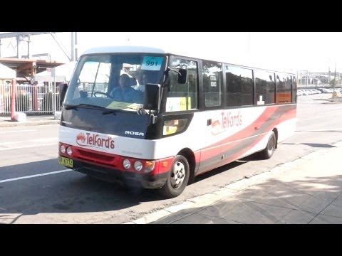 Telford’s TV 6772 – Mitsubishi Rosa (Auto) – Sydenham & Tempe Rail Replacement Shuttle