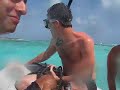 Dinghy Ride at the Tobago Cays, SVG