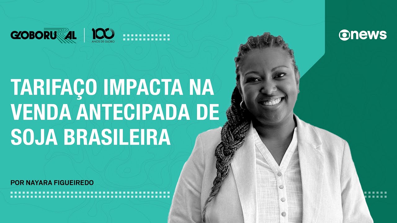 Tarifaço impacta na venda antecipada de soja brasileira | Globo Rural