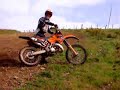Régis fait du moto cross