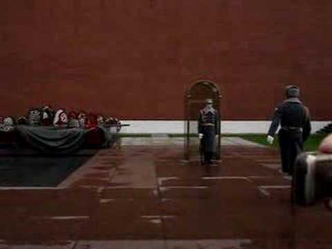 Guards changing at the Tomb of the ...