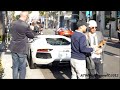 Click here to watch this video Lamborghini Aventador LP700-4 and Ferreri 458 Italia On the Road Pass By Combo!!