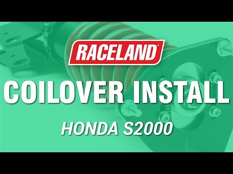 How To Install Raceland Honda S2000 Coilovers