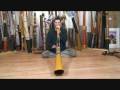 This is Gauthier playing one of our Frank Thill didgeridoos after his brilliant London didgeridoo workshop in February 2009. You can see more about this instrument at www.aboriginalarts.co.uk Gauthier lives in France and is available to teaches his amazing didgeridoo techniques, and Gauthier has a great CD for sale too! gauthierdidg@gmail.com