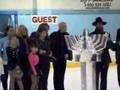 Chanukah on Ice - Menorah lighting