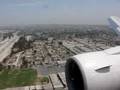 Landing at LAX on AA 767-200