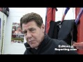 joe goossen talks elie seckbach about trainers money and boxing