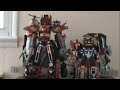 Awsome655's Shorties: 1 Size comparison of RPM Ultrazord and Ultimate DaiBouken