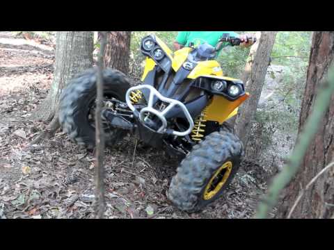 how to remove the battery from a can-am renegade 800