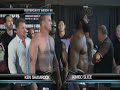 Ken Shamrock pushed Kimbo Slice dont ever turn ur back on me Ken Shamrock pushed Kimbo Slice dont ever turn ur back on me