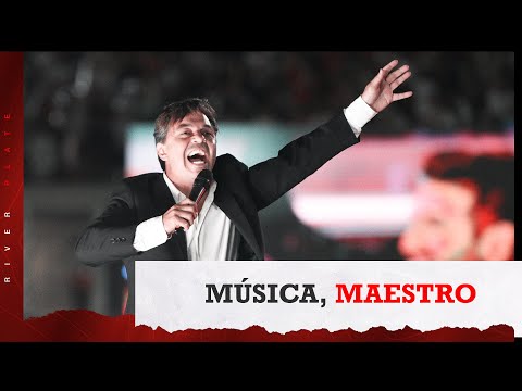 Gallardo canta con los hinchas de River el 9/12 |  