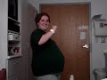 35 week triplet pregnacy dance