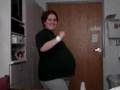 35 week triplet pregnacy dance