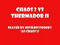 Robot Wars: Chaos 2 vs Thermador II Robot Wars: Chaos 2 vs Thermador II