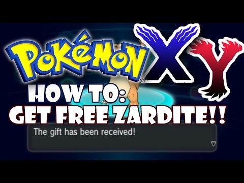 how to get charizardite x in pokemon y