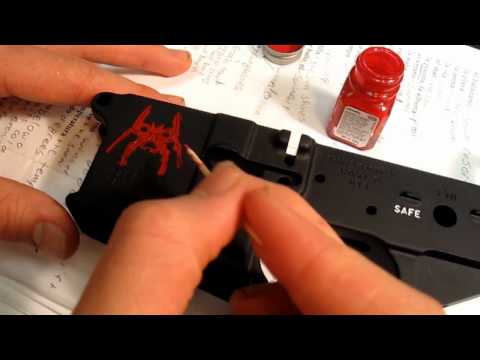 how to paint your ar 15