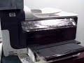 HP Officejet J6480 Print Test