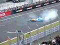 Renault Pit Party 2006 in Fuji Speedway　burn-out＠富士アロンソ