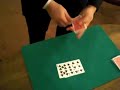 Tours de cartes, Philippe Noël présente sa version du tour de l'huile et l'eau.