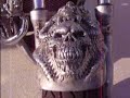 BEYOND AIRBRUSH!! GIGER STYLE 3D SCULPTED MOTORCYCLE ART! SICK SKULL HEADLIGHT,BODY AND MATCHING HELMET. SERIOUSLY DURABLE &amp; DEMENTED PIECE OF SCULPTURE...A KILLER BIKE..BLUE FLAME ALLEY. BUILT TO LAST!